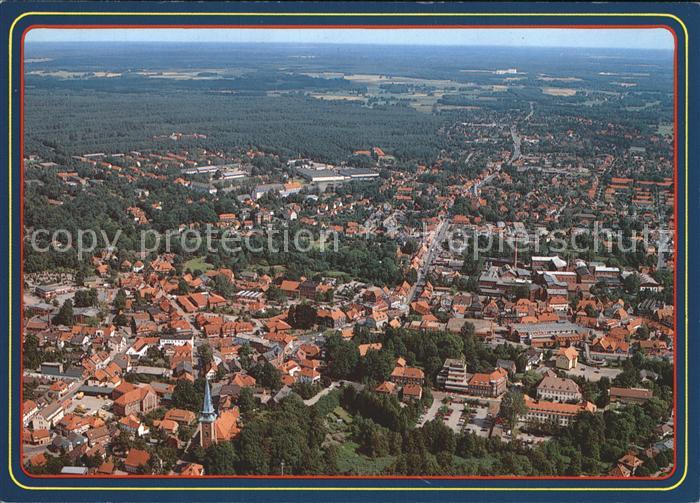 Soltau Lueneburger Heide Fliegeraufnahme