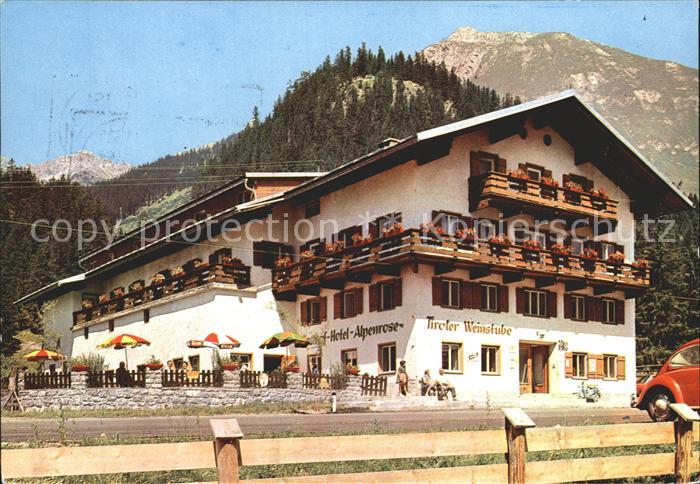 Elbigenalp Hotel Alpenrose Restaurant Weinstube