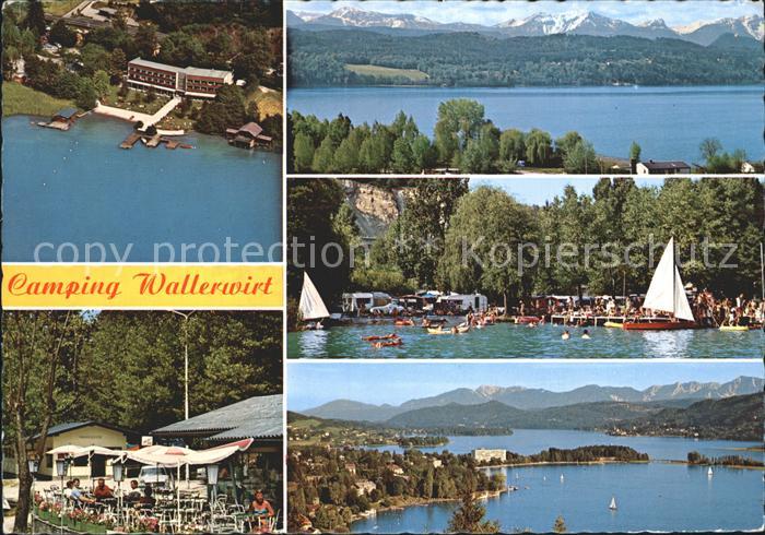 Poertschach Woerthersee Seehotel Wallerwirt Badestrand Segeln Karawanken