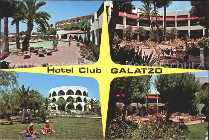 Paguera Mallorca Islas Baleares Hotel Club Galatzo Swimming Pool Restaurant Terr