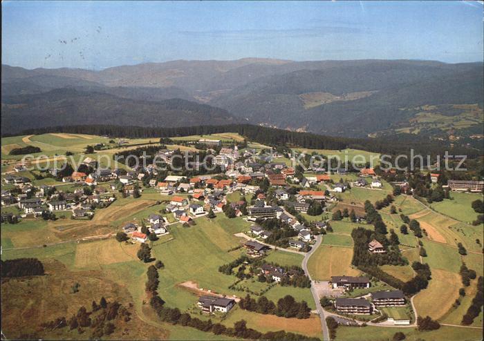 Hoechenschwand Schwarzwald BW Heilklimatischer Kurort Schwarzwald Fliegeraufnahm