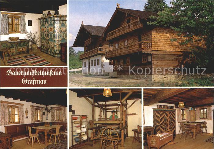 Grafenau Niederbayern Bauernmoebelmuseum am Kurpark Luftkurort Bayerischer Wald