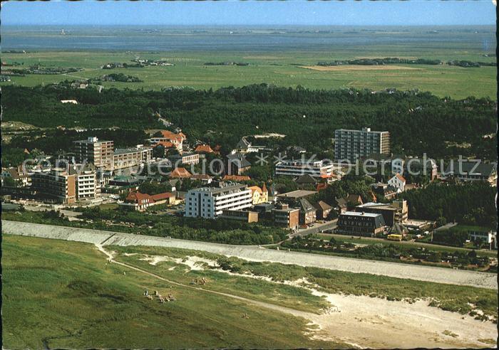 St Peter-Ording Zentrum Nordseeheilbad Schwefelbad Fliegeraufnahme