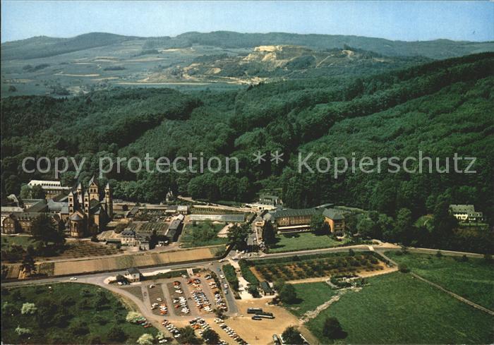 Maria Laach Glees Kloster Fliegeraufnahme