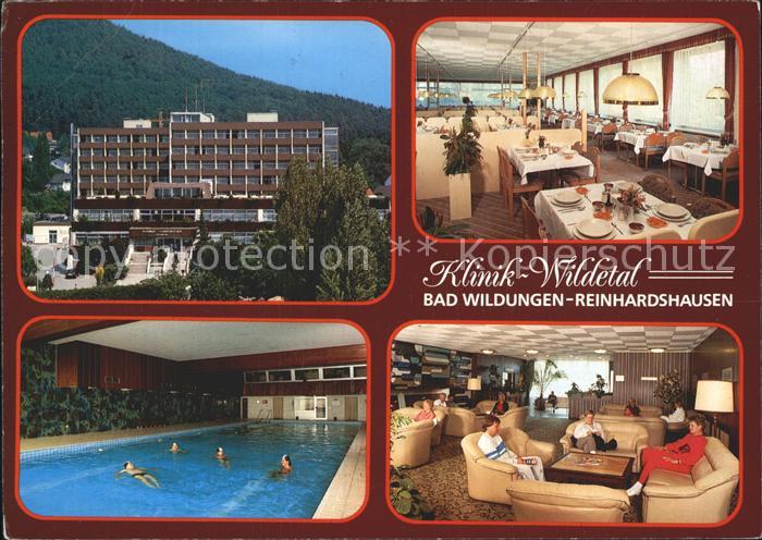 Reinhardshausen Klinik Wildetal Hallenbad Kliniken Hartenstein