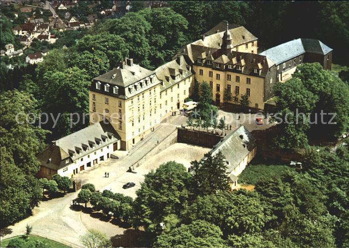 Bad Laasphe Schloss Wittgenstein Wittgensteiner Land Fliegeraufnahme