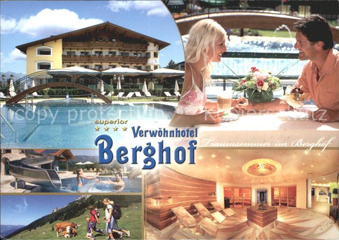 Sankt Johann Pongau Verwoehnhotel Berghof Swimming Pool Wandern