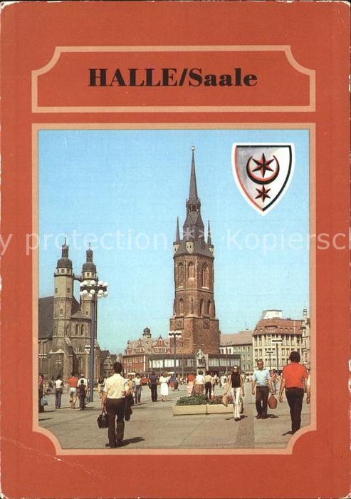 Halle Saale Markt Kirche Turm