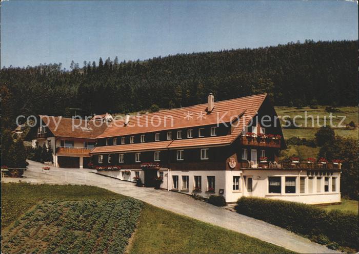 Enzkloesterle Gasthof Pension Berghof Luftkurort Schwarzwald