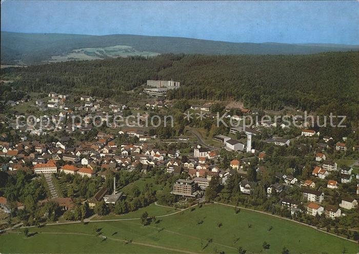 Bad Bocklet Teilansicht Bayerisches Staatsbad Fliegeraufnahme