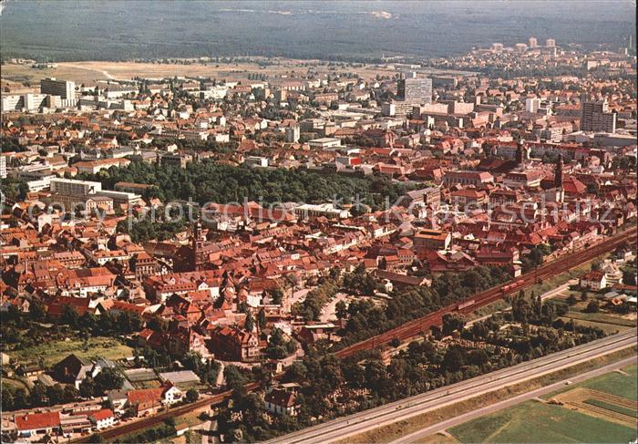 ERLANGEN Bayern Fliegeraufnahme