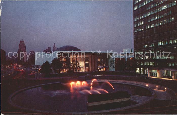 New York City United Nations bei Nacht