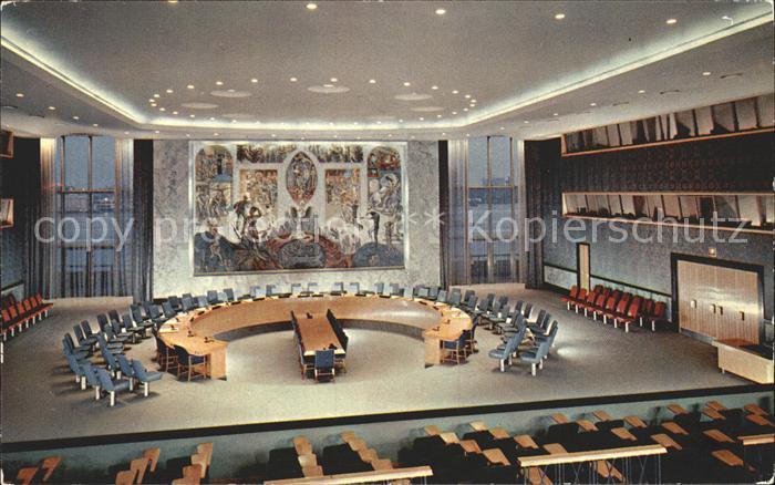 New York City United Nations Security Council Chamber