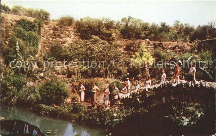 San Antonio Texas Sunken Garden