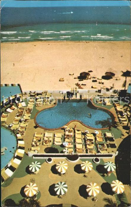 Miami Beach Bal Harbour Ivanhoe Hotel PoolSTrand