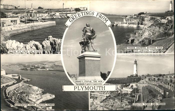 Plymouth  UK South West Smeaton Tower Hoe Cattewater