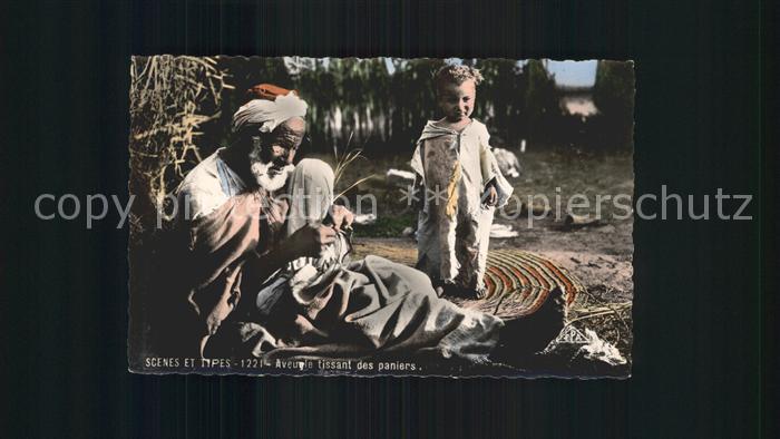 Algiers alter Mann mit Kind