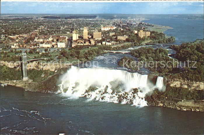 Niagara Falls Ontario Fliegeraufnahme