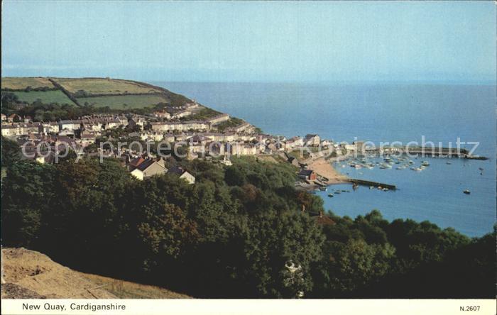 England UK New Quay Cardiganshire