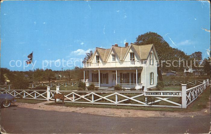 Denison Texas Birthplace of President Eisenhower