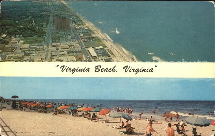 Virginia Beach Fliegeraufnahme Strand