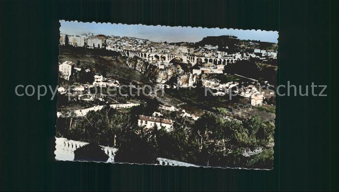 Constantine Algerien mit Viadukt