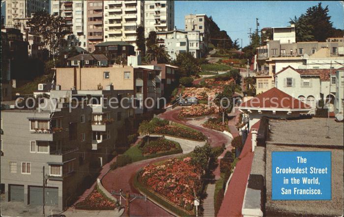 San Francisco California Lombard Street