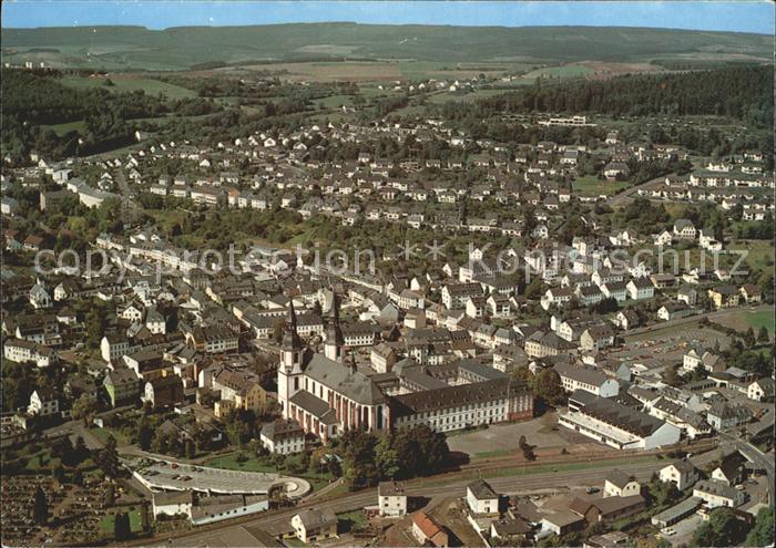 Pruem Eifel Fliegeraufnahme