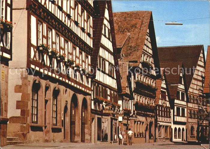 Dornstetten Wuerttemberg Fachwerkhaeuser bei Freudenstadt