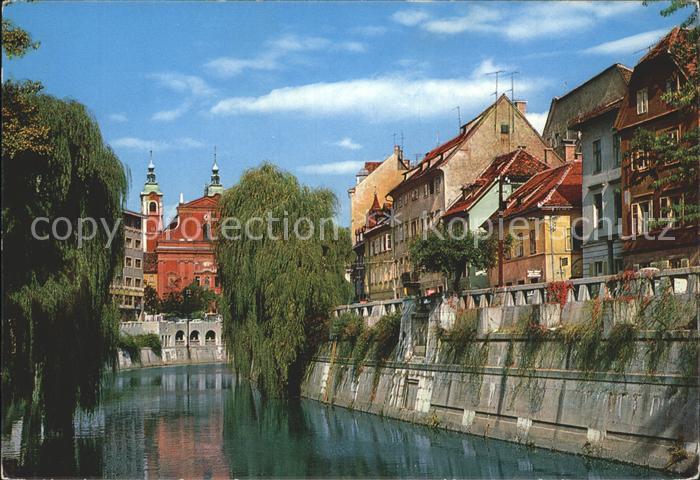 Ljubljana Partie am Fluss