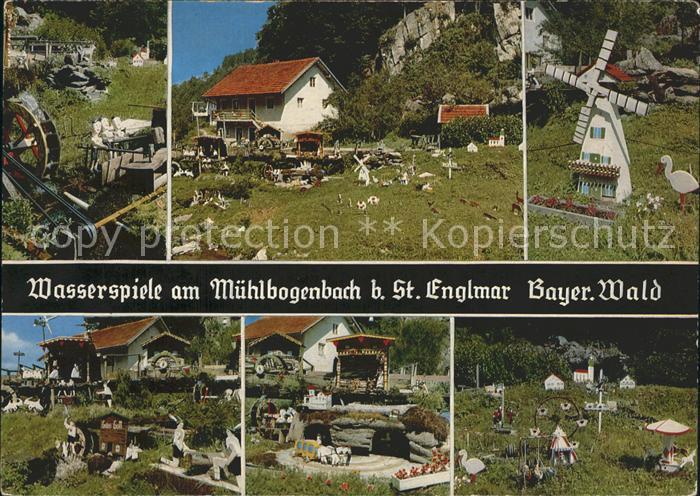 St Englmar Wasserspiel am Muehlbogenbach