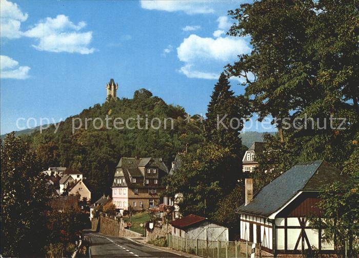 Nassau Lahn mit Stammburg Nassau-Oranien