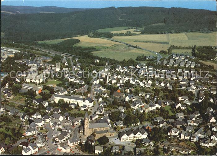 Olsberg Sauerland Fliegeraufnahme
