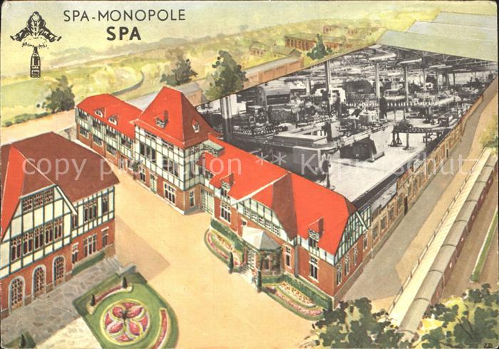 Spa Liege Monopole Zeichnung