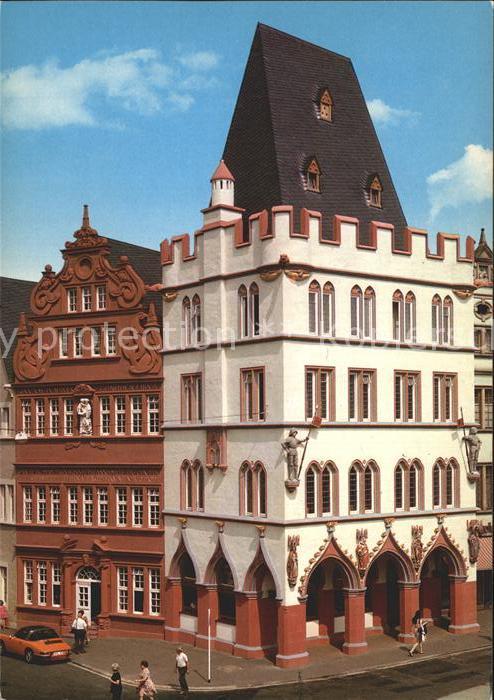 TRIER  CITY Steipe und Rotes Haus