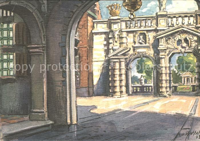 Antwerpen Anvers Rubenshaus Kuenstlerkarte