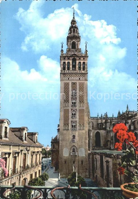 Sevilla Andalucia La Giralda Turm