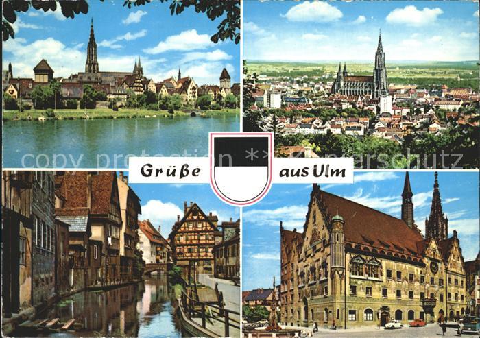 Ulm Donau Altstadt und Muenster