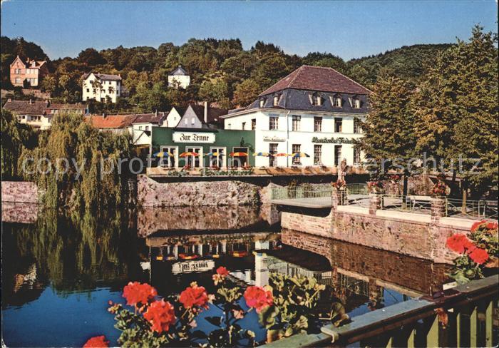 Gemuend Eifel Zusammenfluss von Urft und Olef