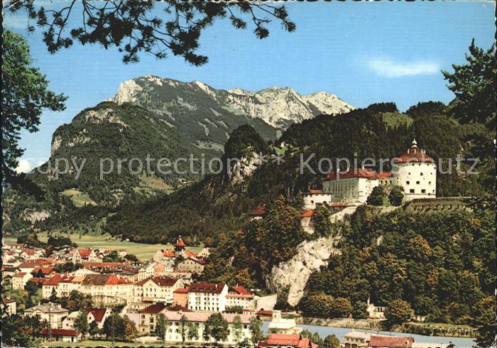 Kufstein Tirol Festung Geroldseck mit Kaisergebirge