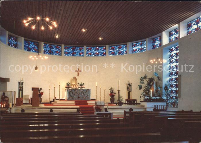 Simmerath Pfarrkirche St. Maria Empfaengnis innen