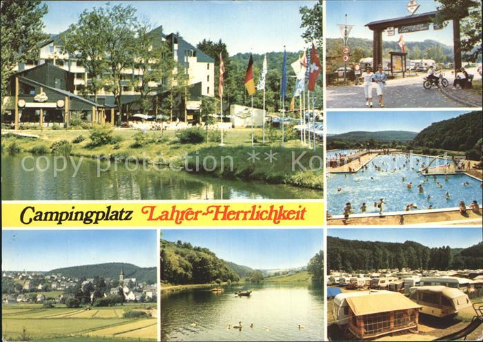 Oberlahr Westerwald Camping Lahrer Herrlichkeit Schwimmbad
