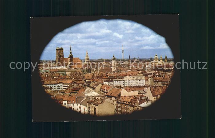 Muenchen Bayern Frauenkirche Peterskirche