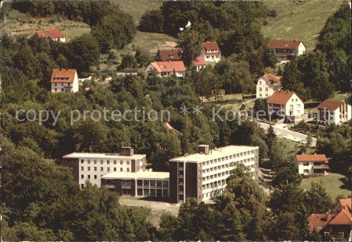 Bad Lauterberg Fliegeraufnahme Klinik