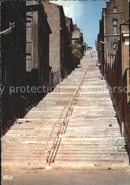 Luettich Liege Berg von Bueren Steintreppe