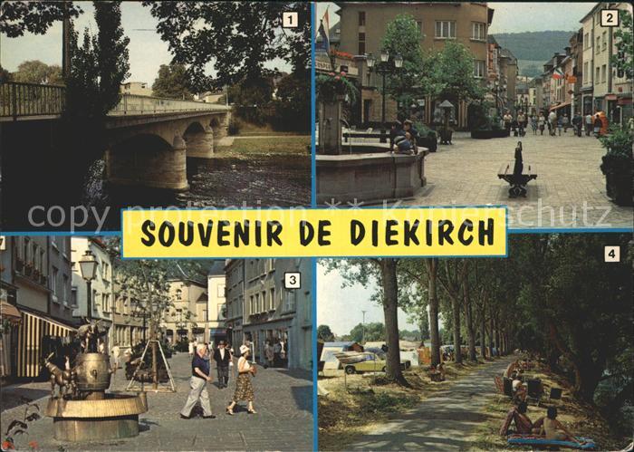 Diekirch Pont sur la Suere Ieselsbur Camping