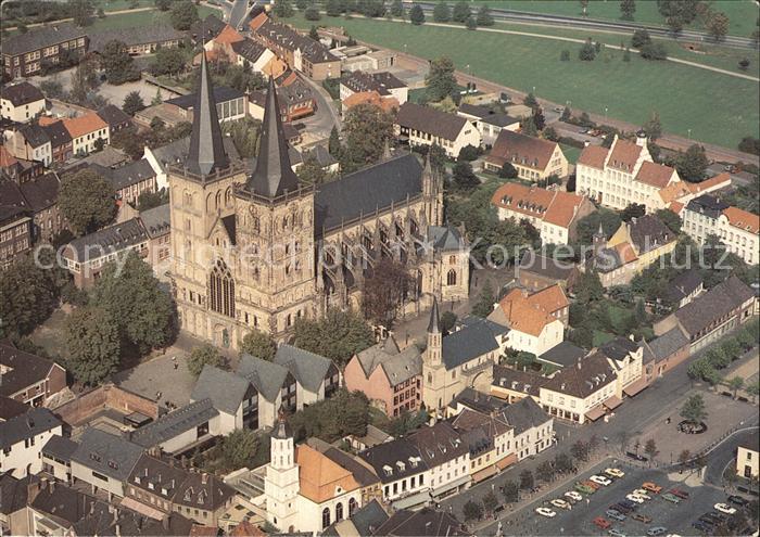 Xanten Fliegeraufnahme Dom