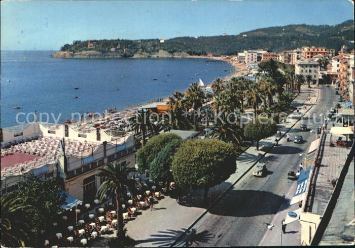 Varazze Kursaal und Strandpromenade