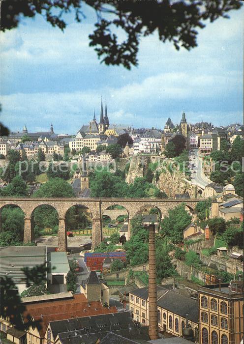 LUXEMBOURG  Luxemburg mit Viadukt