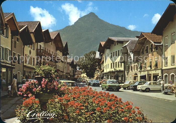 Golling Salzach Strassenpartie